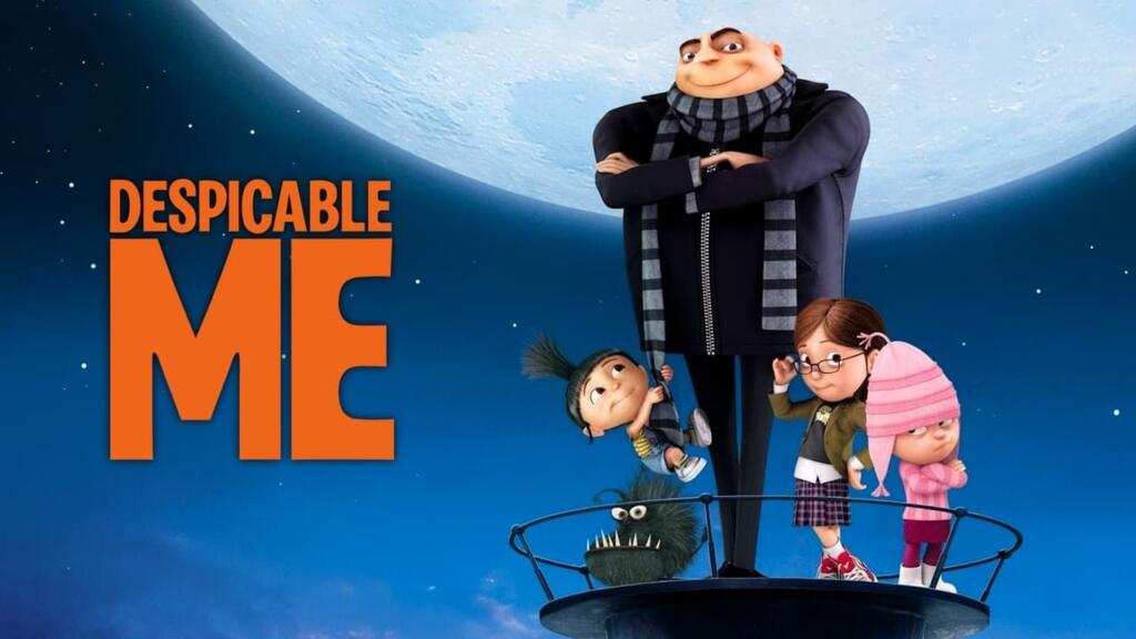 Despicable Me - Bộ phim hoạt hình tiếng anh cho trẻ em vui nhộn với nhân vật Gru và những Minion tinh nghịch.