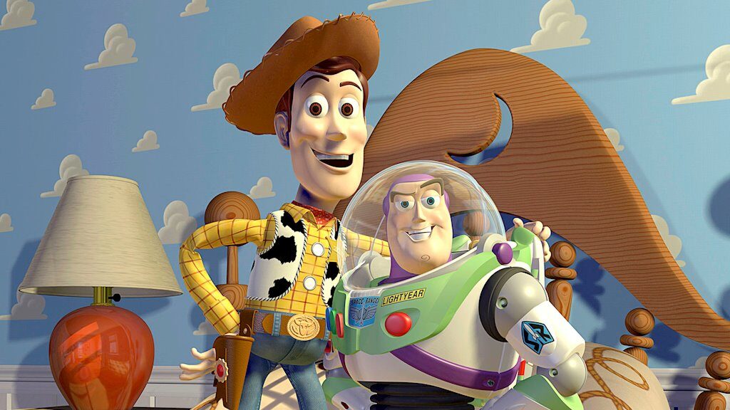 Toy Story – phim hoạt hình tiếng Anh về thế giới đồ chơi sống động, giúp trẻ học từ vựng, giao tiếp và rèn cảm xúc